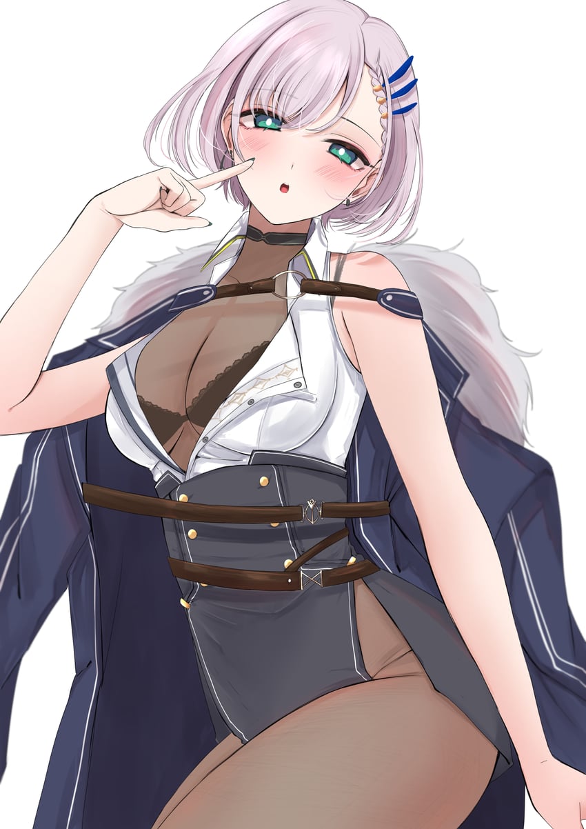 houshou marine and pavolia reine (hololive and 1 more) drawn by nerorigogo