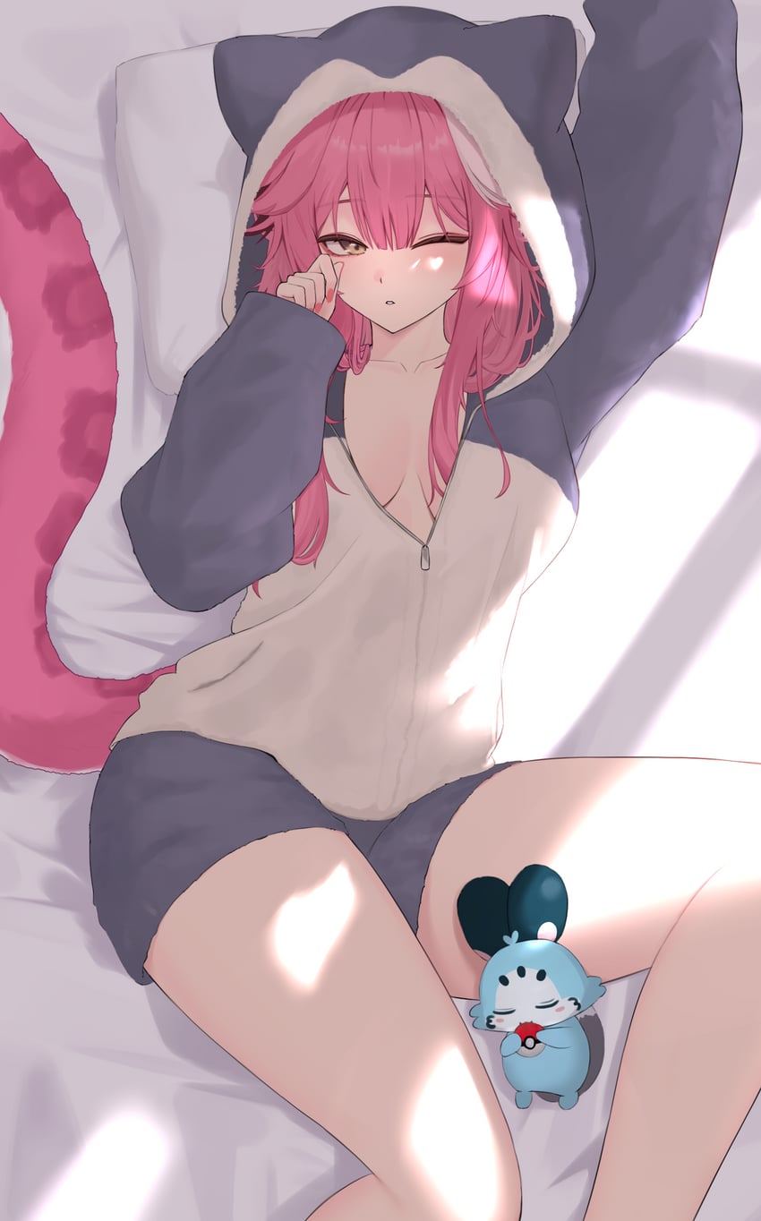 raora panthera and chattino (hololive and 1 more) drawn by 4kebidayo