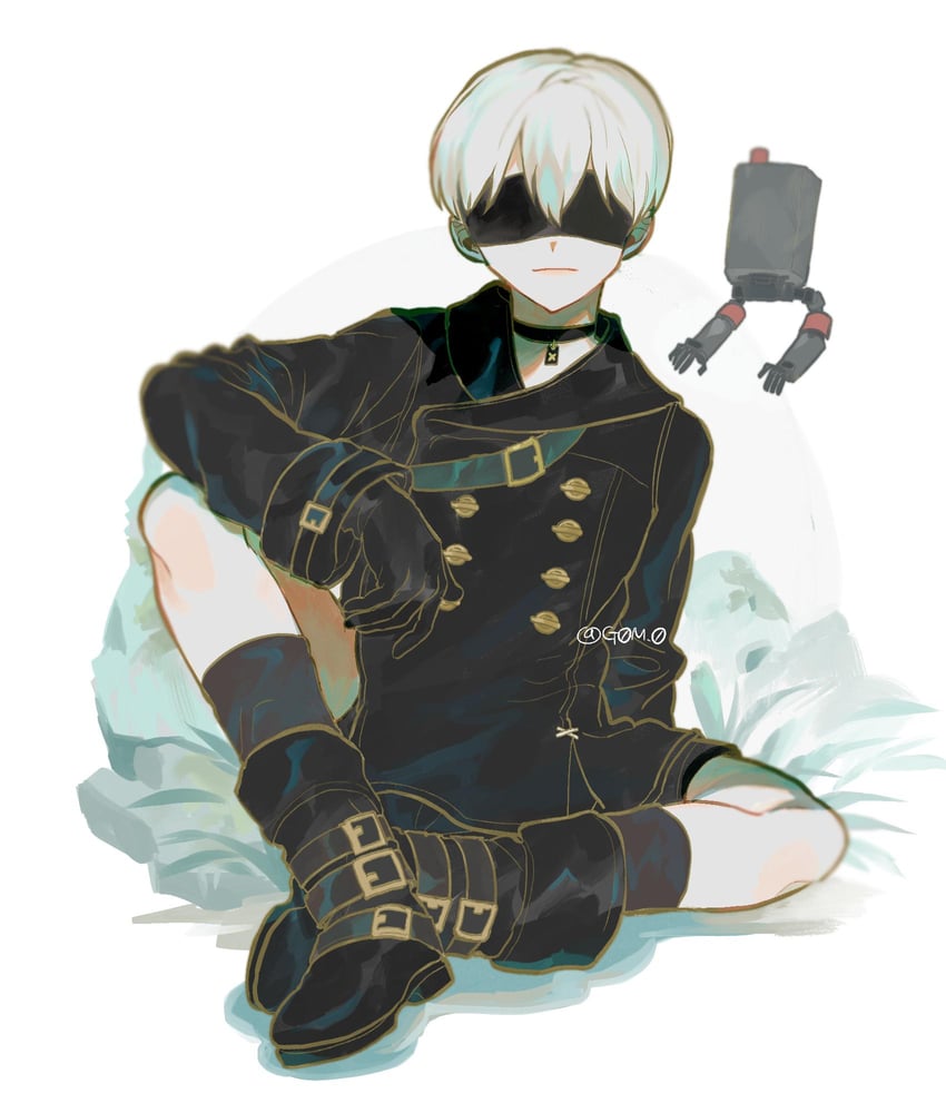 9s (nier and 1 more) drawn by g0m_0