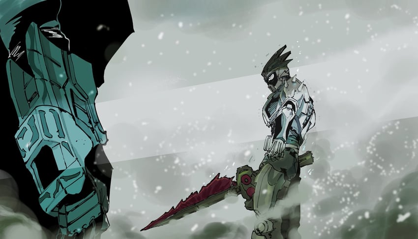 kamen rider genm, dangerous zombie level x, kamen rider lazer, and kamen rider lazer x (kamen rider and 1 more) drawn by ichitaka_(1015ichitaka)