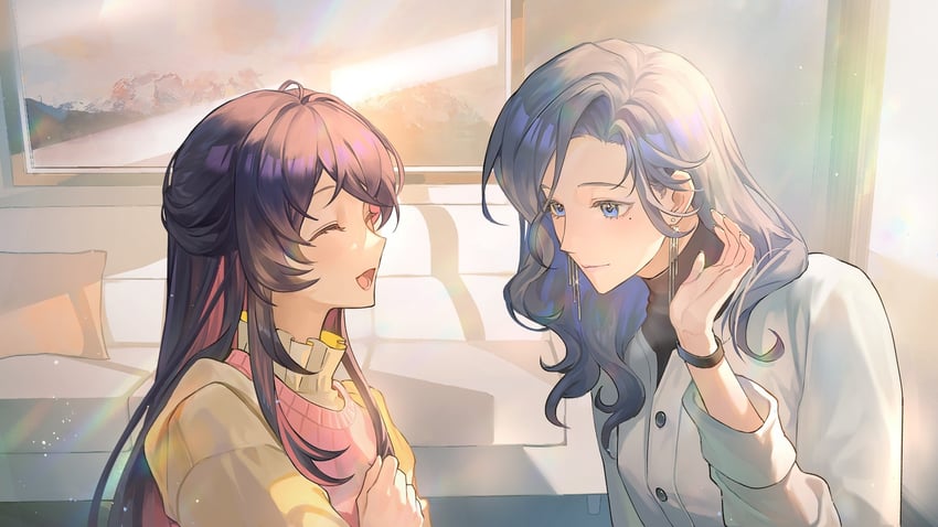 selene yan and victoria qi (love curse: find your soulmate)