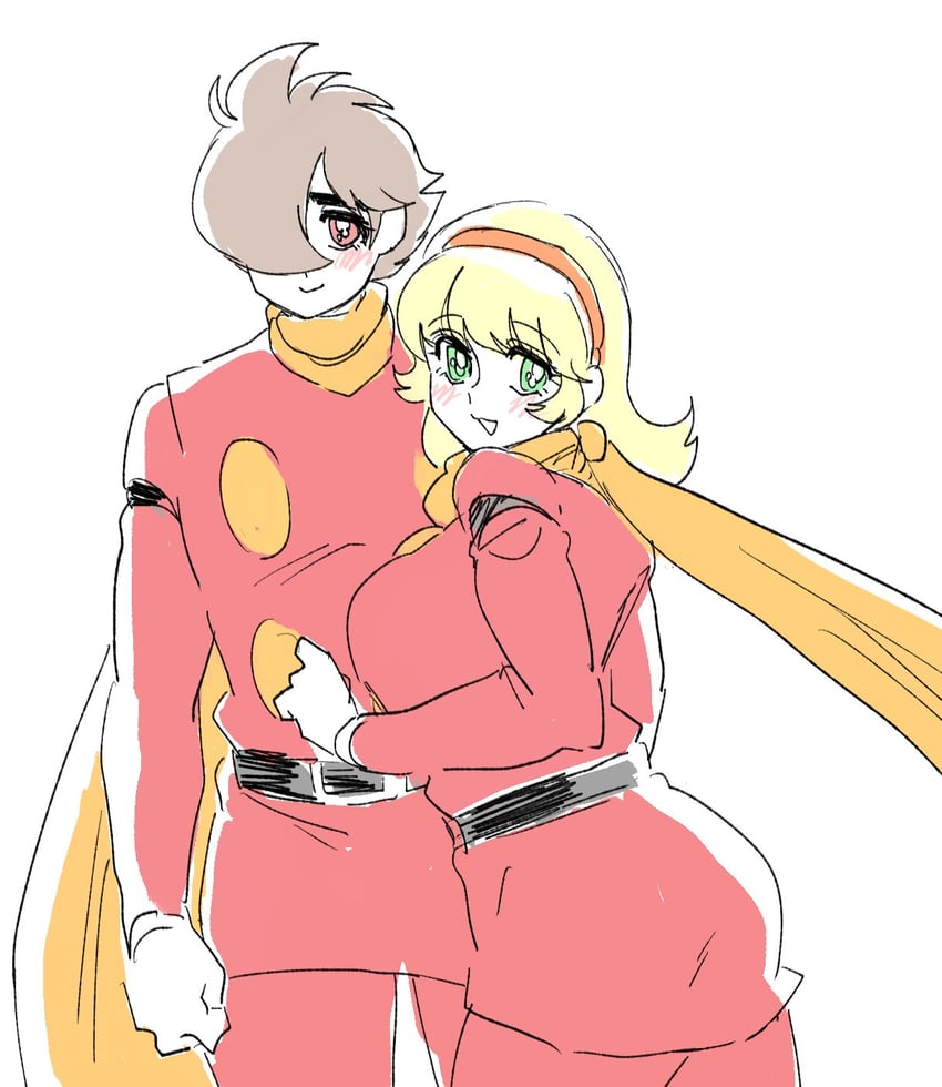 francoise arnoul and shimamura joe (cyborg 009) drawn by y02skman