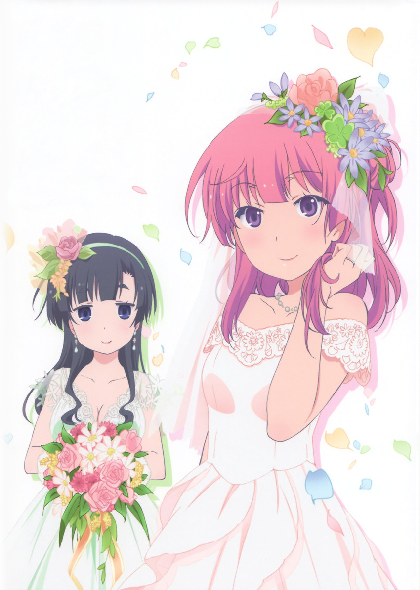 fuyuumi ai and akishino himeka (ore no kanojo to osananajimi ga shuraba sugiru)