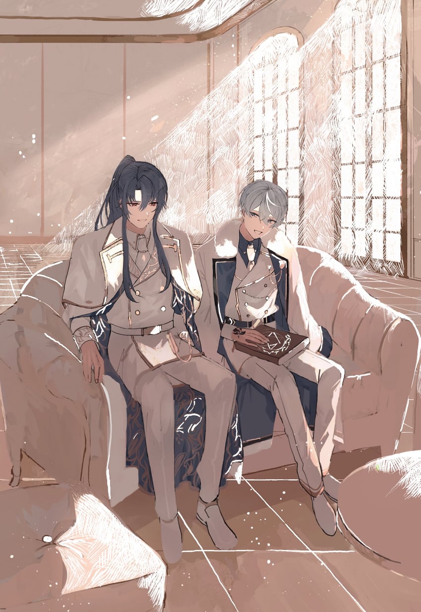 arthur grandwell and oz (mahoutsukai no yakusoku) drawn by 22kolink
