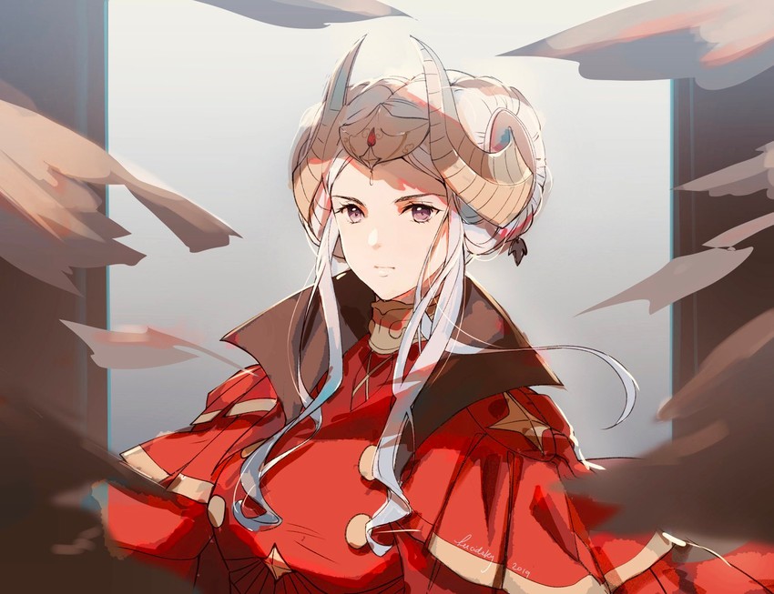 edelgard von hresvelg (fire emblem and 1 more) drawn by lucidsky