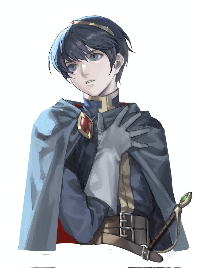 marth (fire emblem and 1 more) drawn by mik_blamike