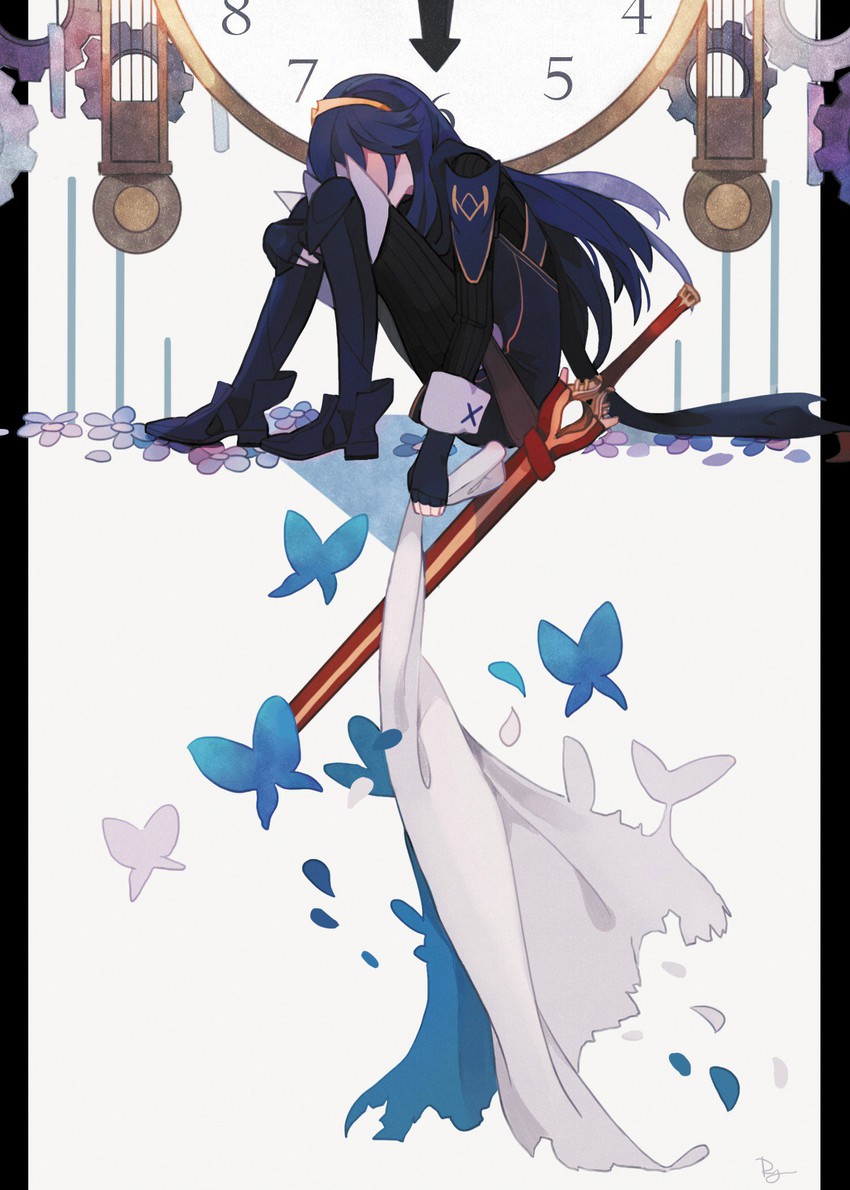 lucina (fire emblem and 1 more) drawn by ryuucae
