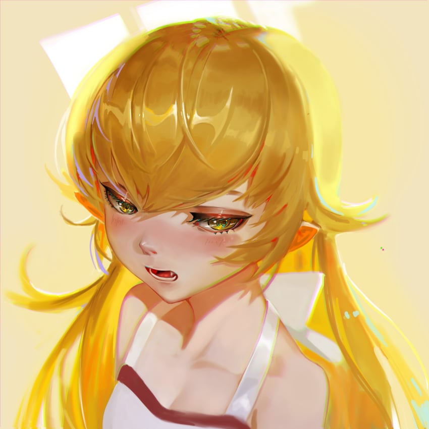 oshino shinobu (monogatari and 1 more) drawn by dio20160816