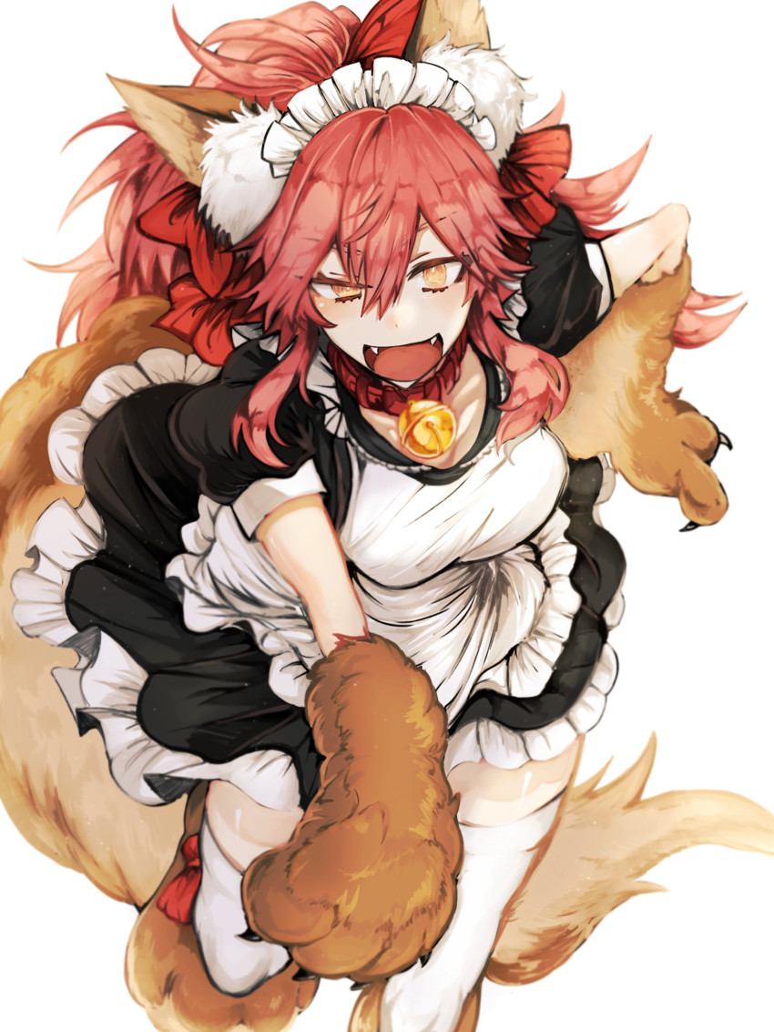 tamamo and tamamo cat (fate and 2 more) drawn by shunnyun