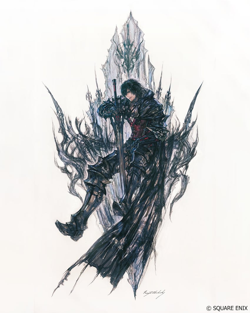 clive rosfield (final fantasy and 1 more) drawn by takahashi_kazuya