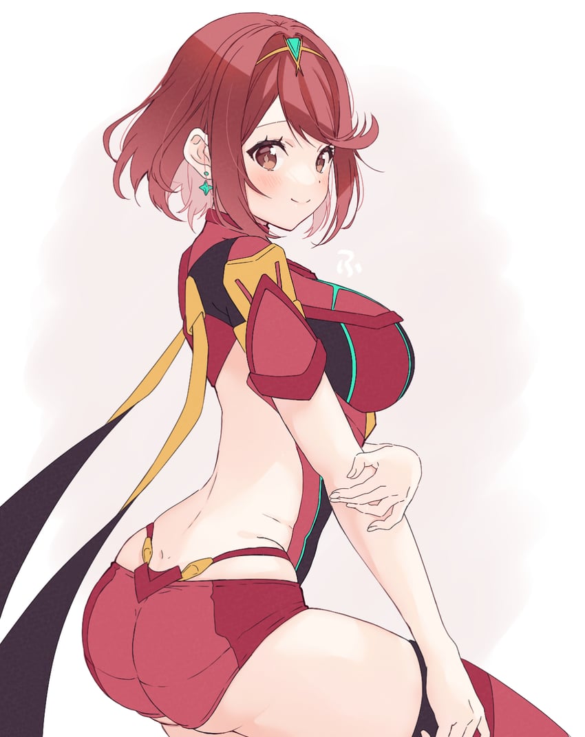 pyra (xenoblade chronicles and 1 more) drawn by sephikowa