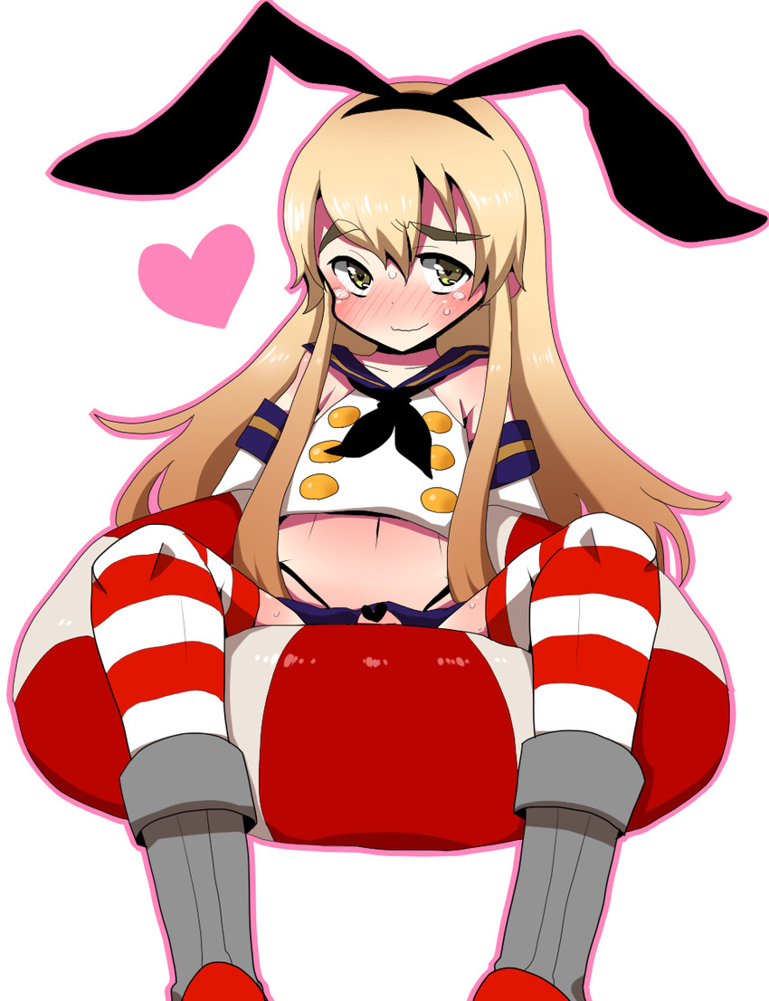shimakaze and shimakaze-kun (kantai collection) drawn by nakagawa_(shirupet_logic)