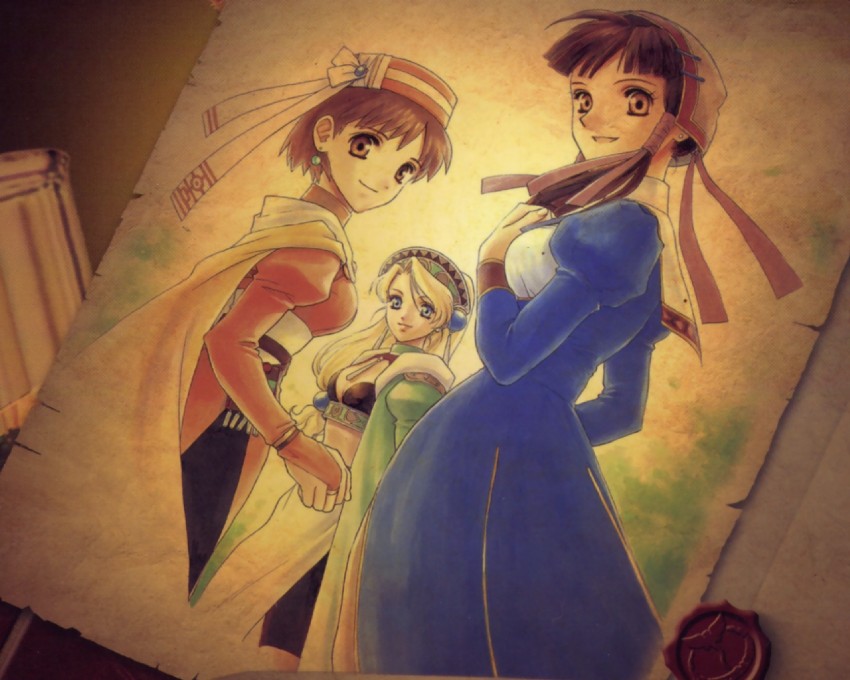 marlone, elfir traum, and lilie (atelier and 3 more) drawn by yamagata_isaemon