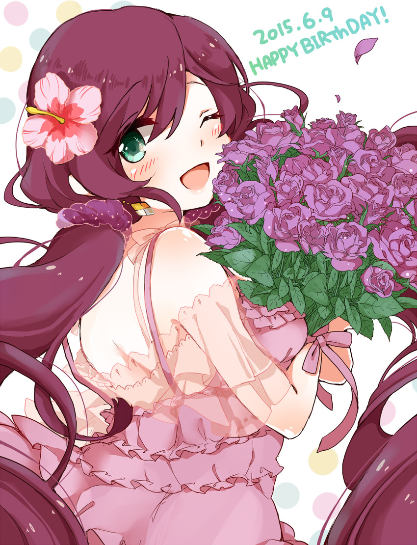 tojo nozomi (love live! and 1 more) drawn by purin_(purin0)