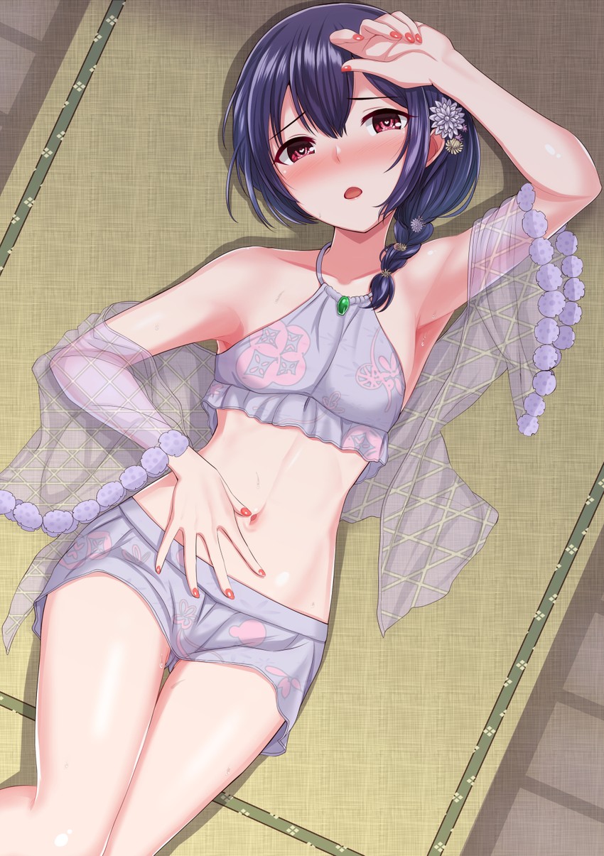 morino rinze (idolmaster and 1 more) drawn by dan_(orange_train)
