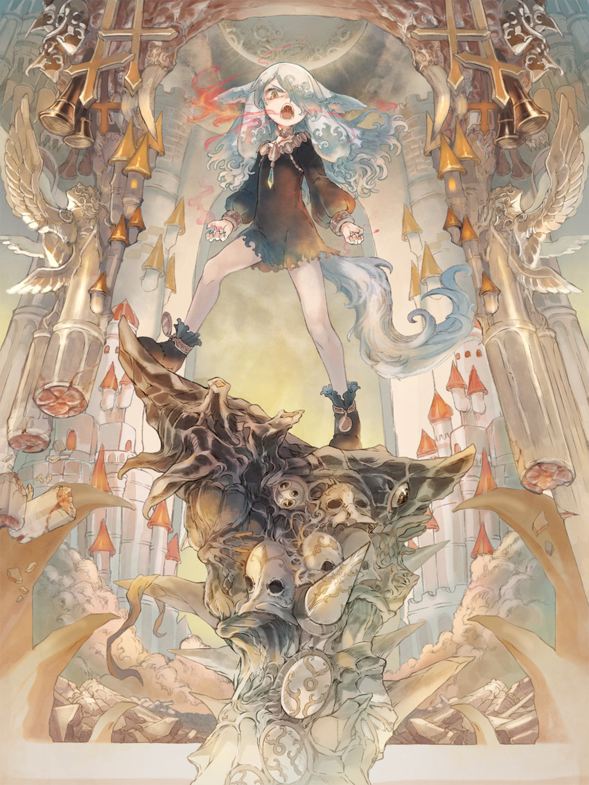 pixiv fantasia and 1 more drawn by mode-pesu