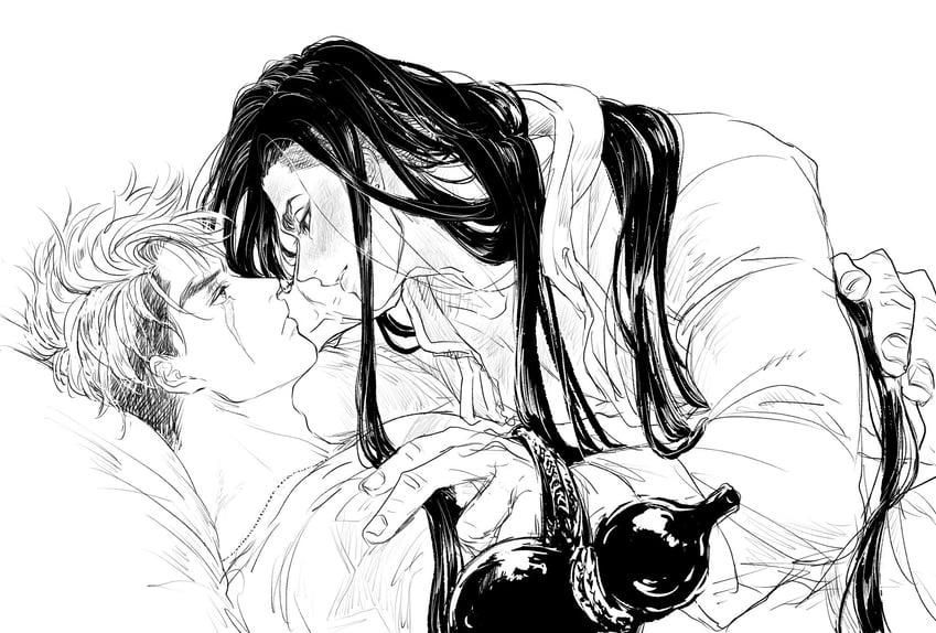 luke sullivan and jamie siu (street fighter and 1 more) drawn by ykmyhmlj