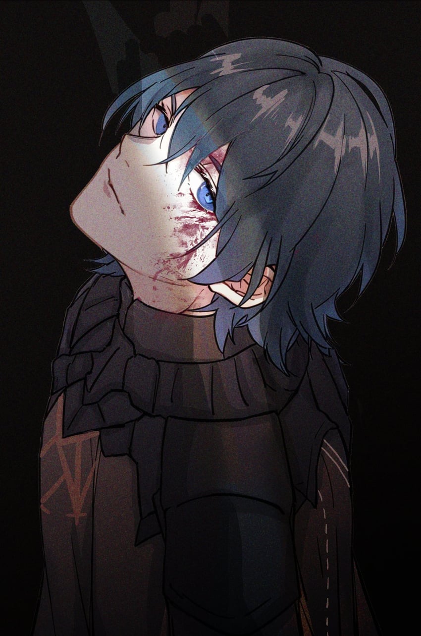 male byleth (fire emblem and 1 more) drawn by shishitsu014