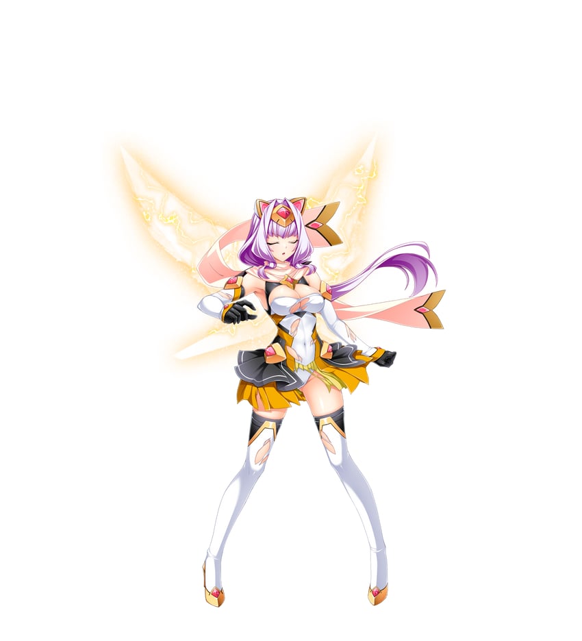 azarin and exs-tia magica (kouyoku senki exs-tia) drawn by inoino