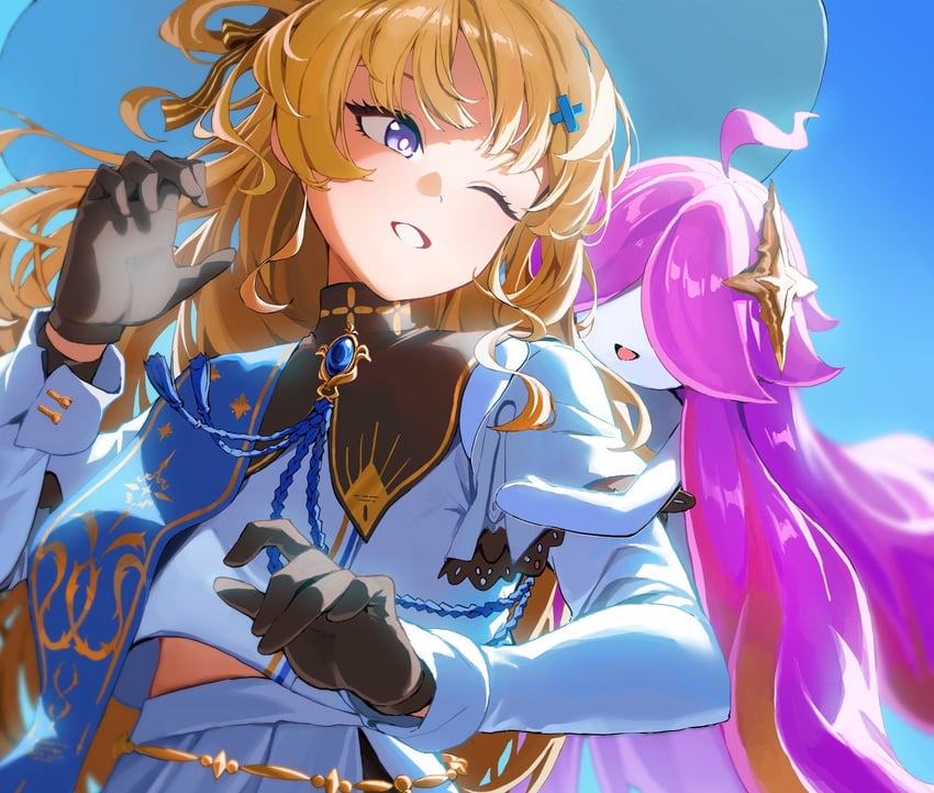 phoebe and nimbus wraith (wuthering waves) drawn by tai_saka