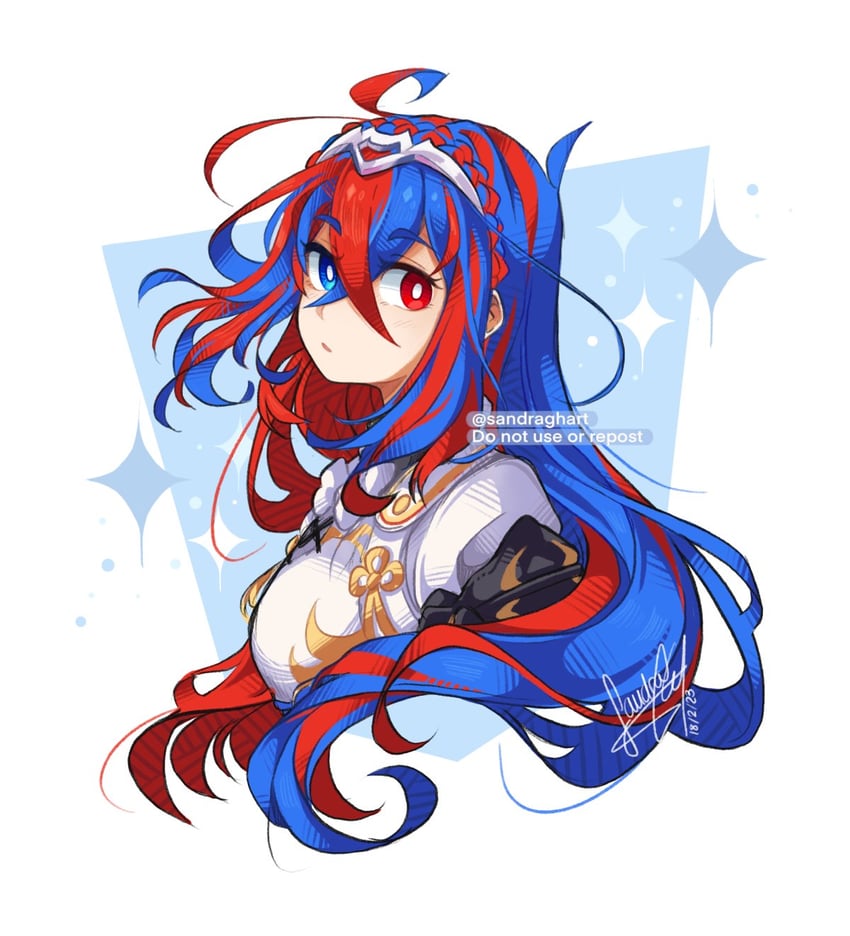 female alear (fire emblem and 1 more) drawn by sandragh