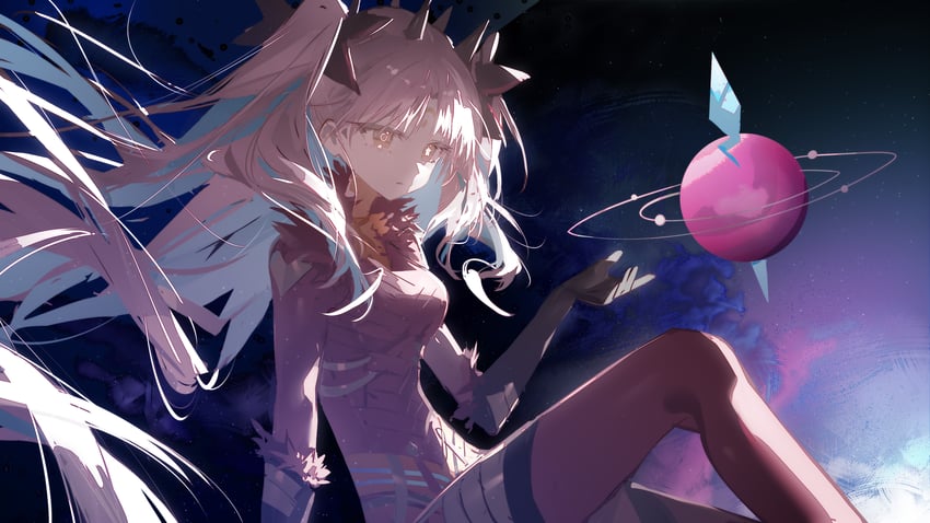 ishtar and space ishtar (fate and 1 more) drawn by luozhou_pile