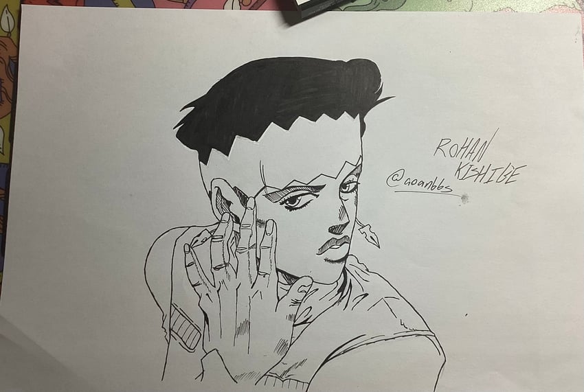 kishibe rohan (jojo no kimyou na bouken and 1 more)