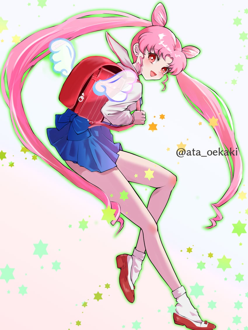 chibi usa (bishoujo senshi sailor moon and 1 more) drawn by ata129