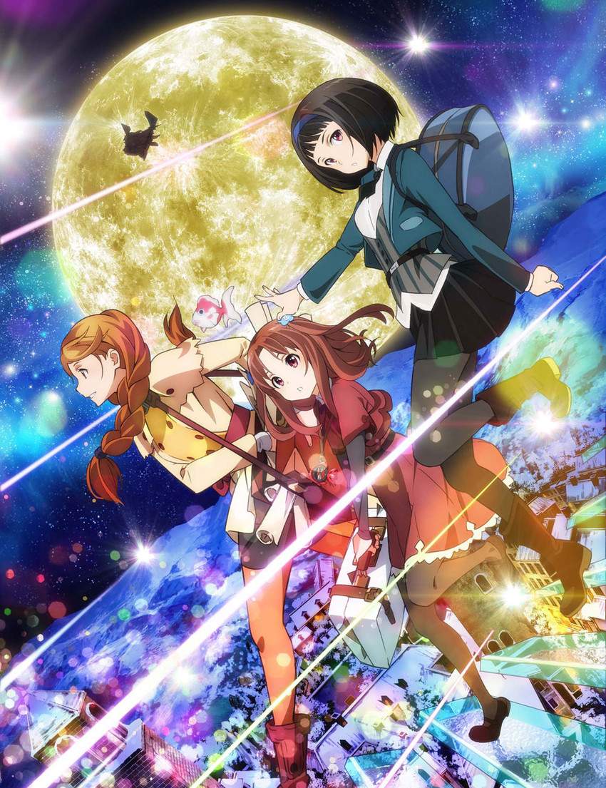 hozuki ferrari, kazuki ferrari, and hazuki ferrari (galilei donna) drawn by adachi_shingo