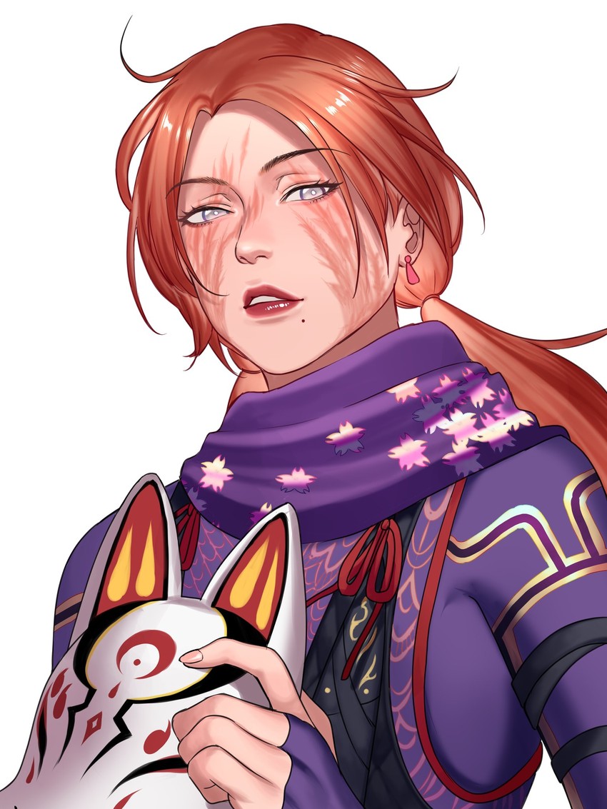kunimitsu ii and kunimitsu (tekken and 1 more) drawn by arya_tayebi and hanny_(uirusu_chan)
