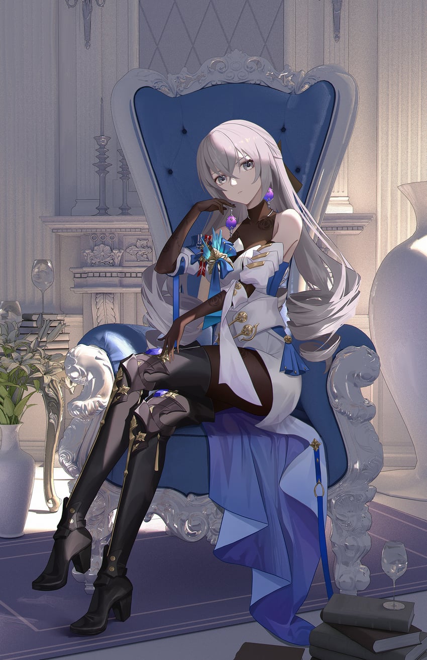 bronya rand (honkai and 1 more) drawn by qianchenyu77