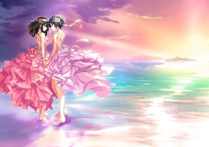 sagisawa fumika and hayami kanade (idolmaster and 1 more) drawn by romi_(346_ura)