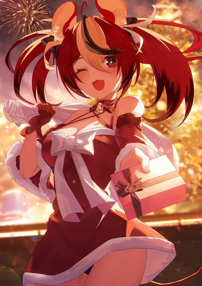 hakos baelz (hololive and 1 more) drawn by jiang_ye_kiri