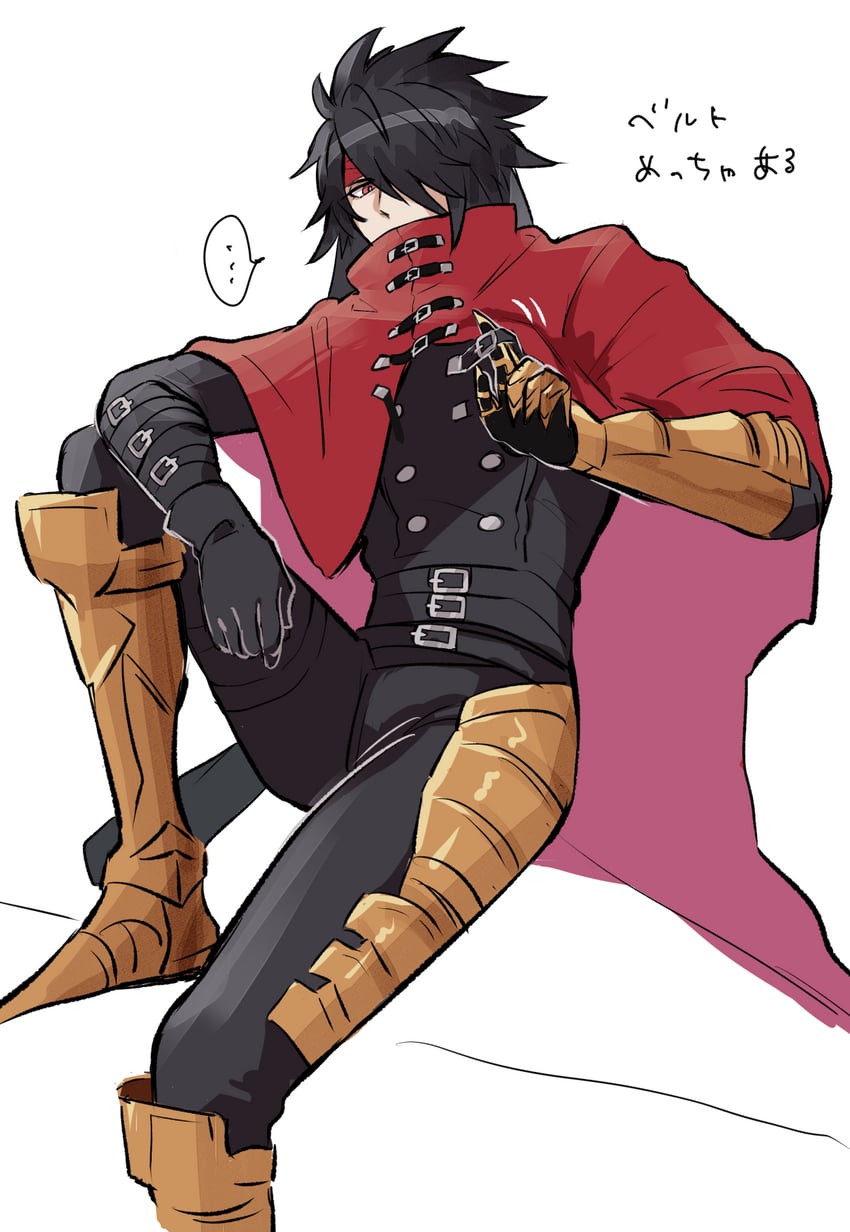 vincent valentine (final fantasy and 3 more) drawn by az_(pixiv_108058292)