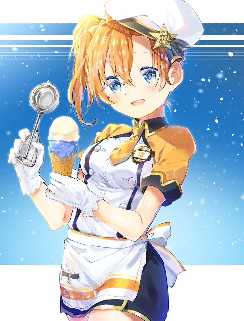 kosaka honoka (love live! and 2 more) drawn by pop_(pochige)
