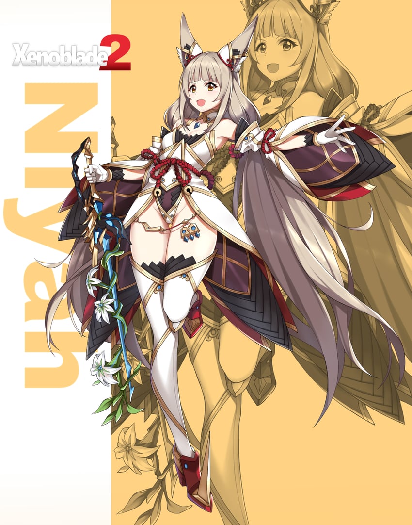 nia (xenoblade chronicles and 1 more) drawn by xiao_qi