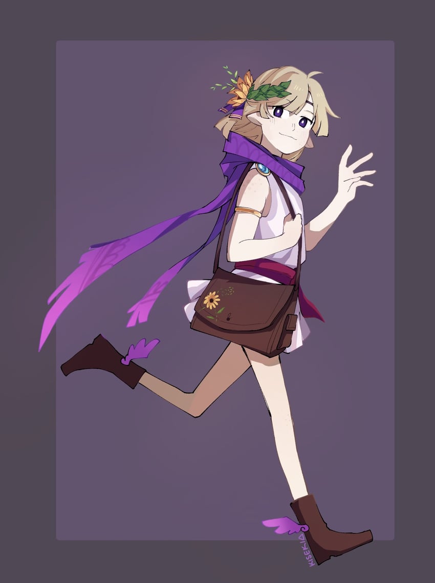 hermes (minecraft youtube and 1 more) drawn by kisekiii_25