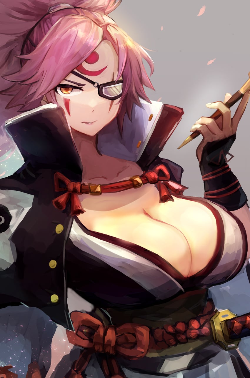 baiken (guilty gear and 1 more) drawn by hatano_kiyoshi