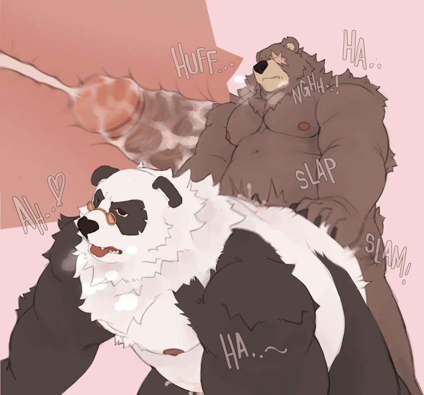 ben bigger and pan yinhu (zenless zone zero) drawn by tusskor