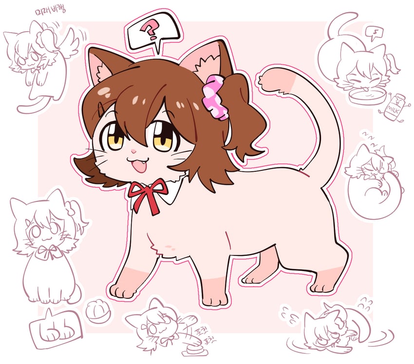 kasuga mirai (idolmaster and 1 more) drawn by millcookie_pro