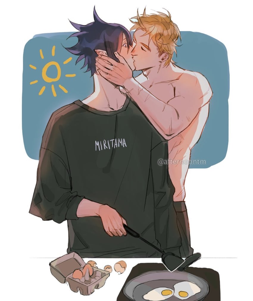 togata mirio and amajiki tamaki (boku no hero academia) drawn by afternoontm
