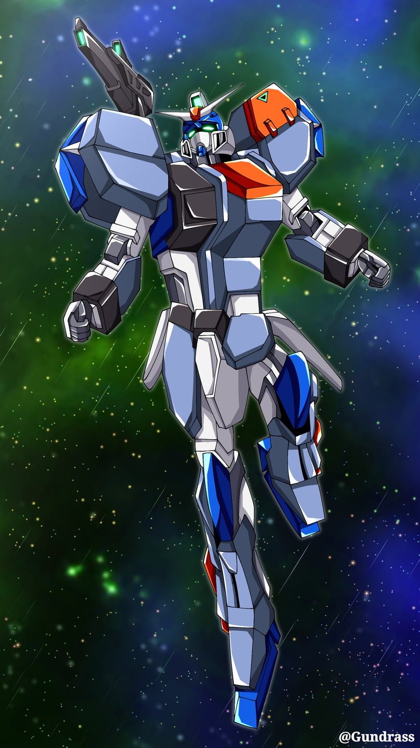 duel gundam (gundam and 1 more) drawn by gundrass