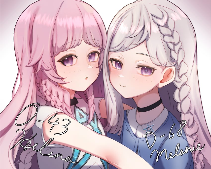 helena and melanie (girls' frontline and 1 more) drawn by lotan