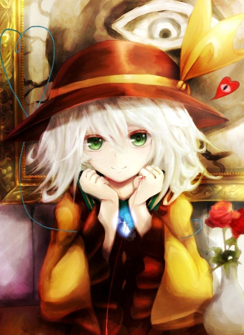 komeiji koishi and backbeard (touhou and 1 more) drawn by basilis9