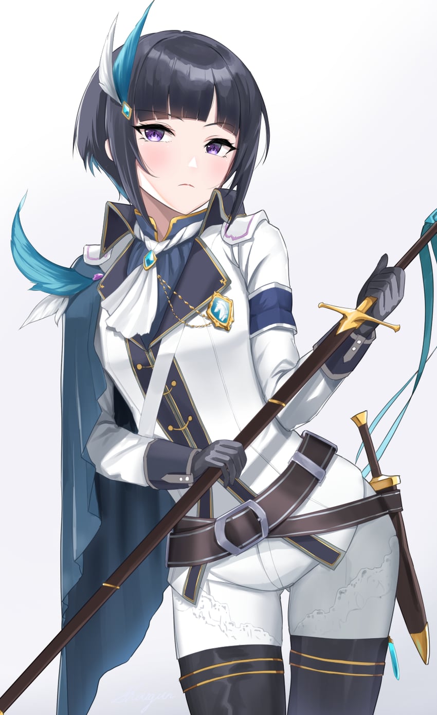 shirayuki chiyo (idolmaster and 2 more) drawn by shougun_(chuckni1)