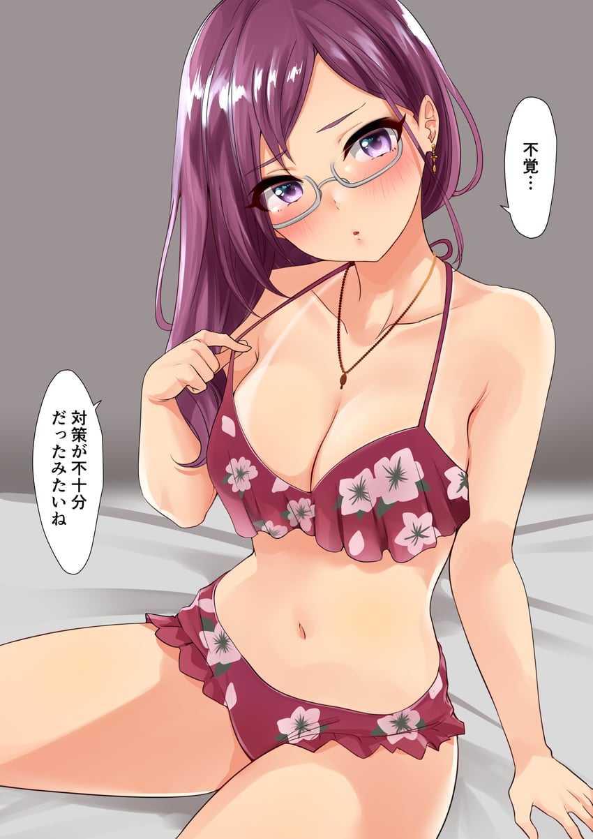 yagami makino (idolmaster and 2 more) drawn by murabito_c