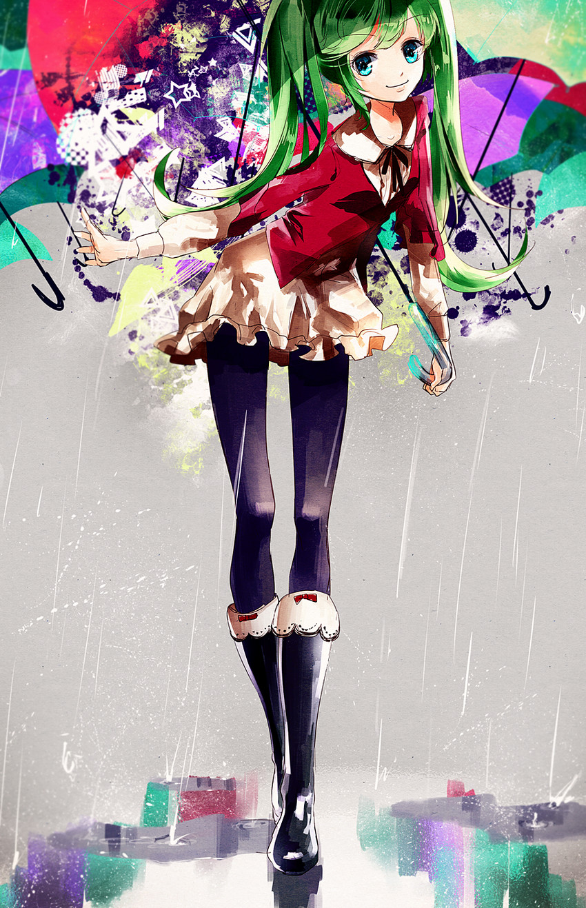 hatsune miku (vocaloid) drawn by alyssa_(irotoridori_no_hoshi)