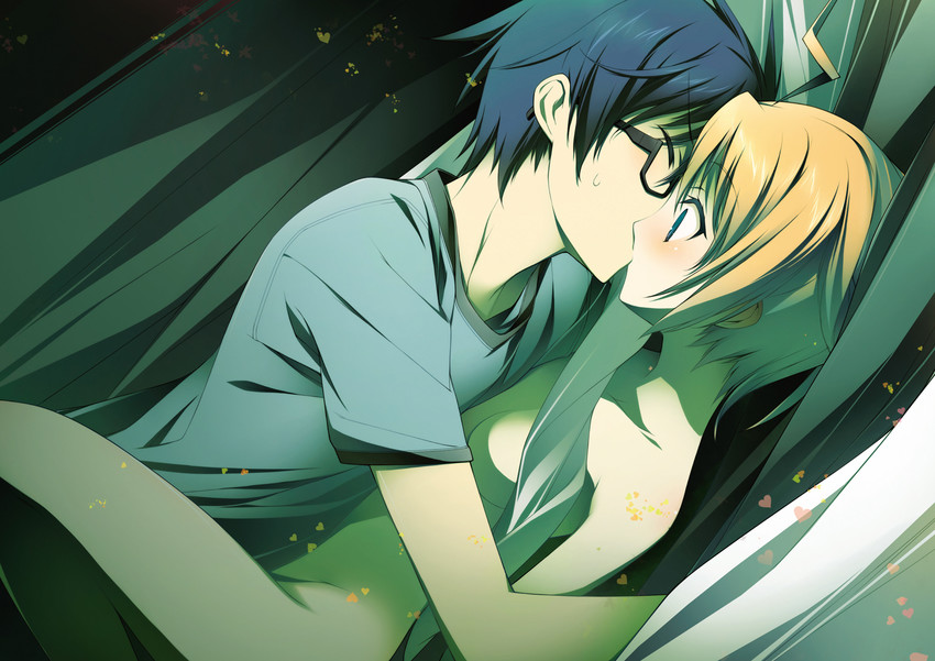 konoe subaru and sakamachi kinjirou (mayo chiki!) drawn by kikuchi_seiji