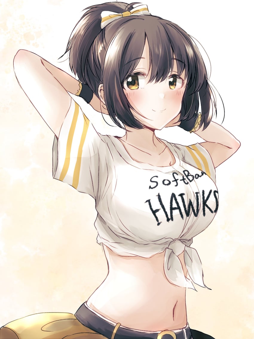 takafuji kako (idolmaster and 3 more) drawn by baran._(ba_ra_ran)