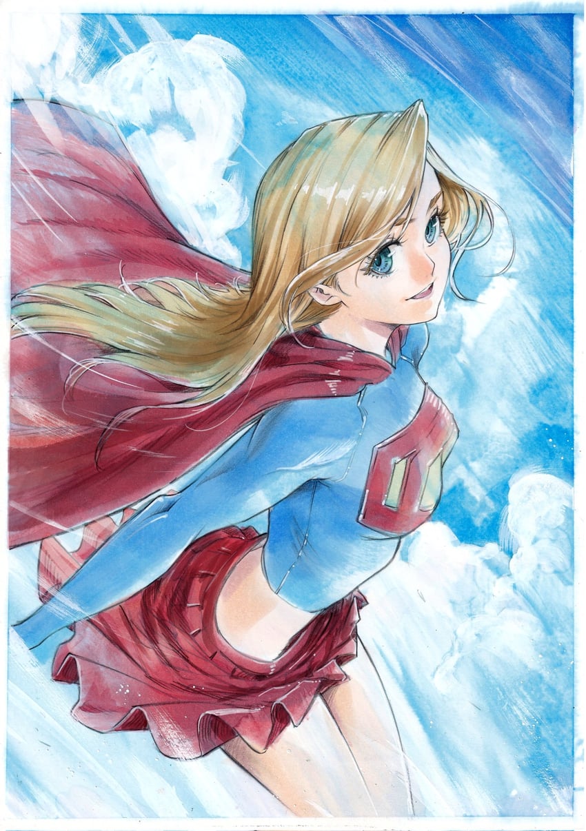supergirl (dc comics and 1 more) drawn by rodrigo_yoshimiya